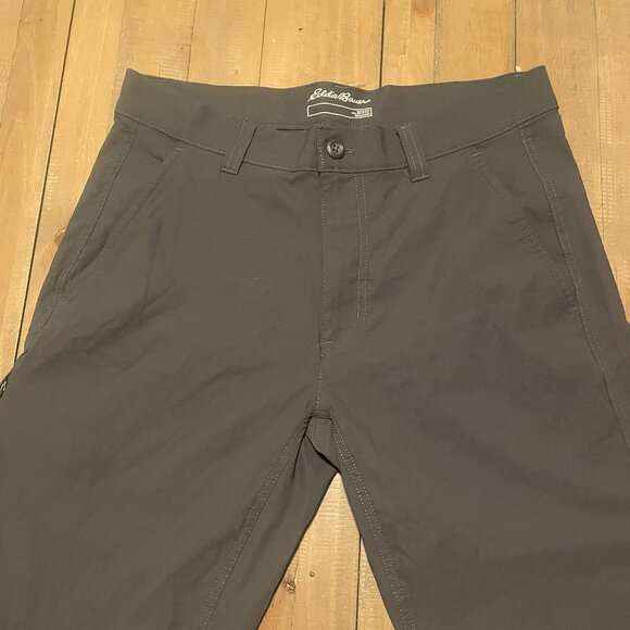Mens Eddie Bauer Hiking Pants Size 32x32 Color: Gray - Picture 2 of 5